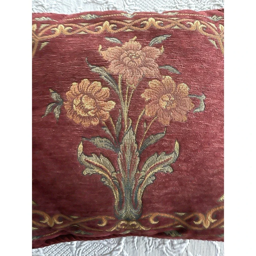 Unbranded Floral Tapestry Pillow 15